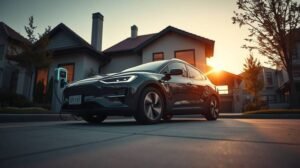 Pitkän matkan ajo sähköautolla