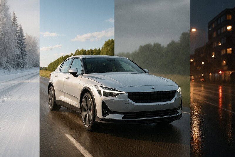 Polestar 2 toimintamatka