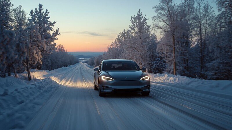 Sähköauto kitkat vai nastat