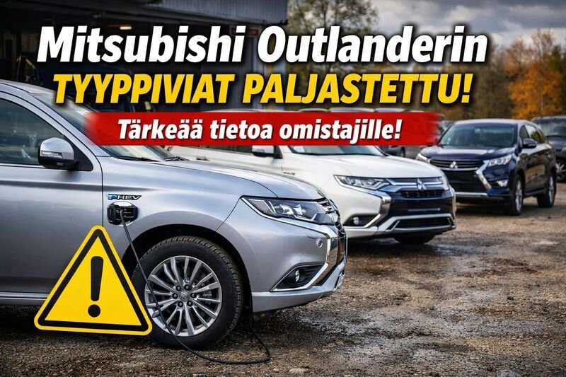 Mitsubishi Outlander tyyppiviat