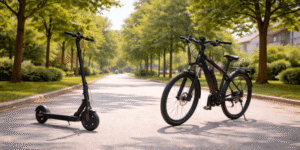 Sähköpotkulauta vai sähköpyörä